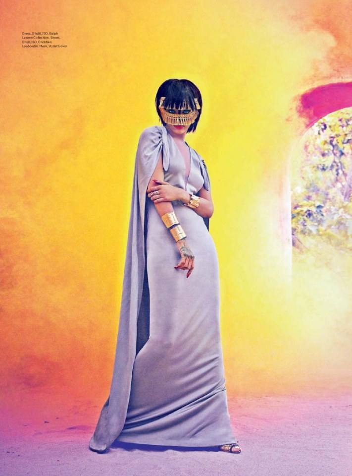 Rihanna @ Harper's Bazaar Arabia July 2014