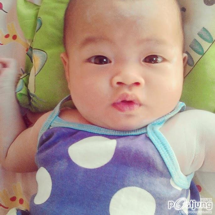 ชื่อน้องแต้งกิ้วค่ะ  น่ารัก....มั้ยค่ะ