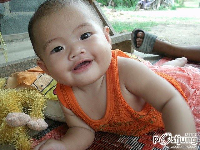 ชื่อน้องแต้งกิ้วค่ะ  น่ารัก....มั้ยค่ะ