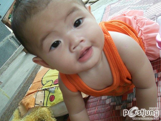 ชื่อน้องแต้งกิ้วค่ะ  น่ารัก....มั้ยค่ะ