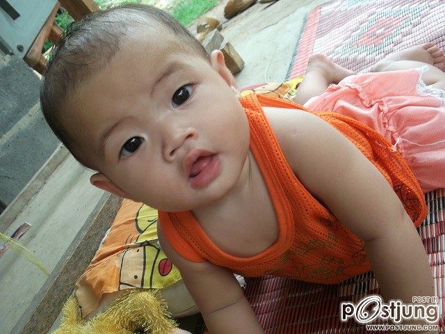 ชื่อน้องแต้งกิ้วค่ะ  น่ารัก....มั้ยค่ะ
