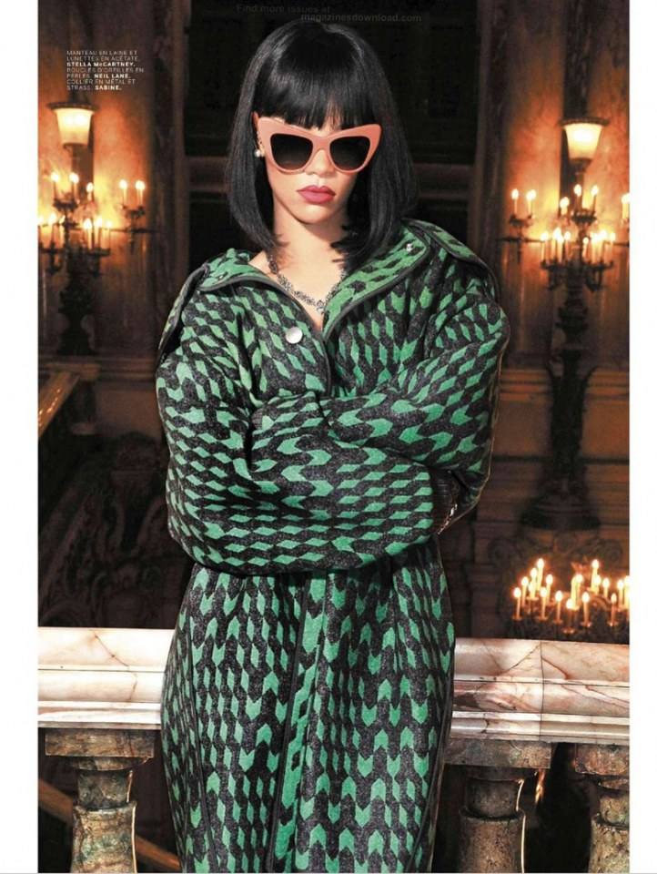 Rihanna @ Jalouse Magazine July 2014