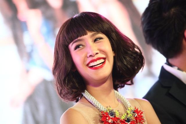 มิน-อาเล็ก น่ารักฟรุ้งฟริ้ง มุ้งมิ้งงง ในงานแถลงข่าวหนังเรื่อใหม่