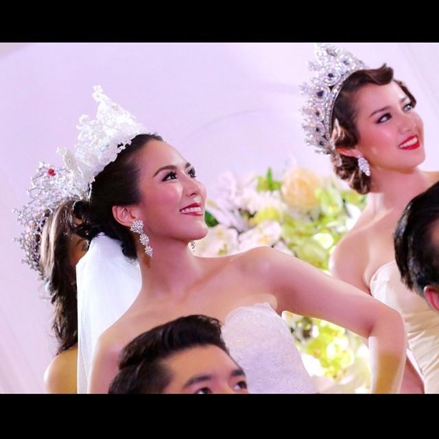 จั๊กจั่น นางมาเต็มทุกงาน สวยเริสอลังการสุดๆ .