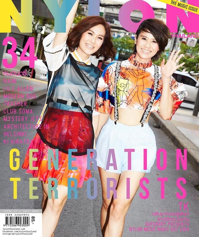 'โบ-จอยซ์' (Triumphs Kingdom) @ NYLON THAILAND vol.2 no.17 July 2014