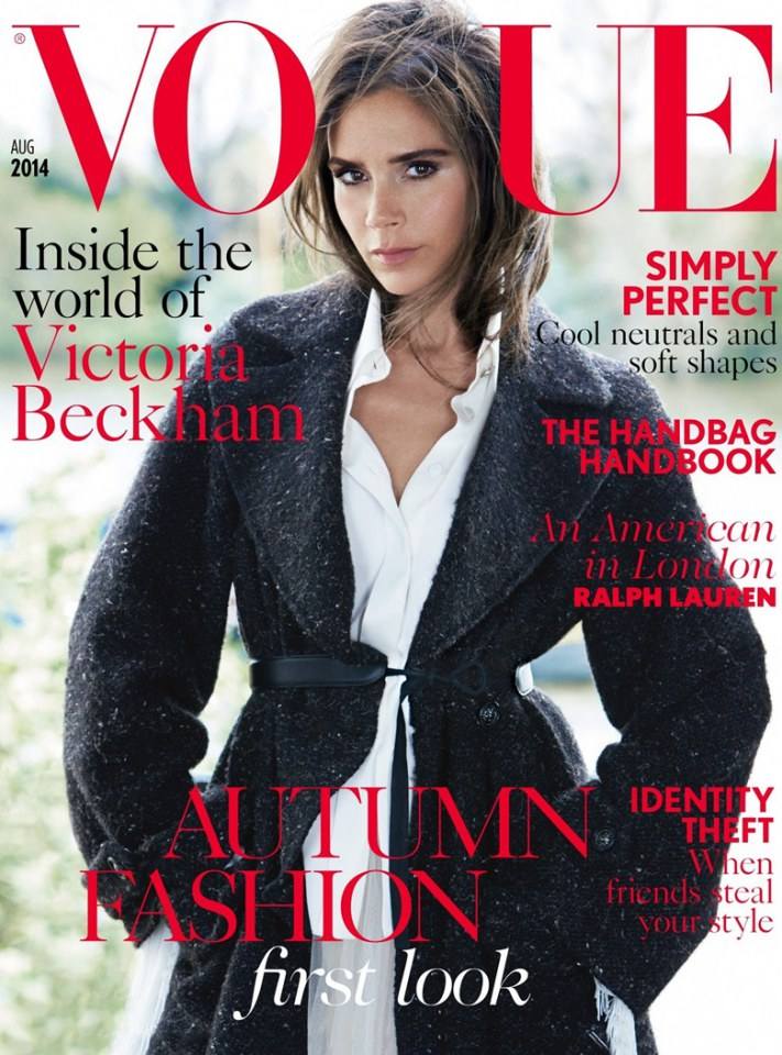 Victoria Beckham @ Vogue UK August 2014