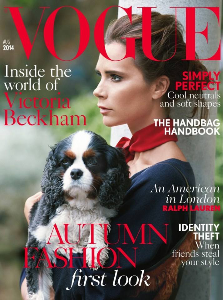 Victoria Beckham @ Vogue UK August 2014
