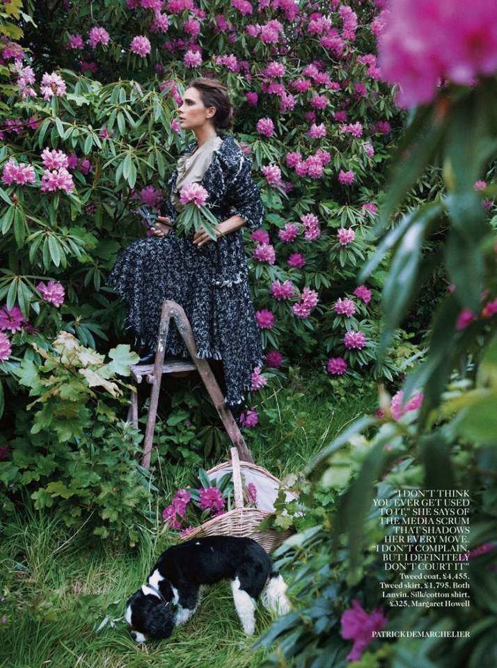 Victoria Beckham @ Vogue UK August 2014