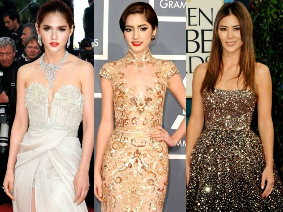 เป็นปลื้ม!! เมื่อนางเอกไทยไป โผ่ที่พรมแดง Hollywood นำทีมด้วย ชมพู่ - พิ้งกี้ - ใหม่ สวยสะพรืงมากกก!
