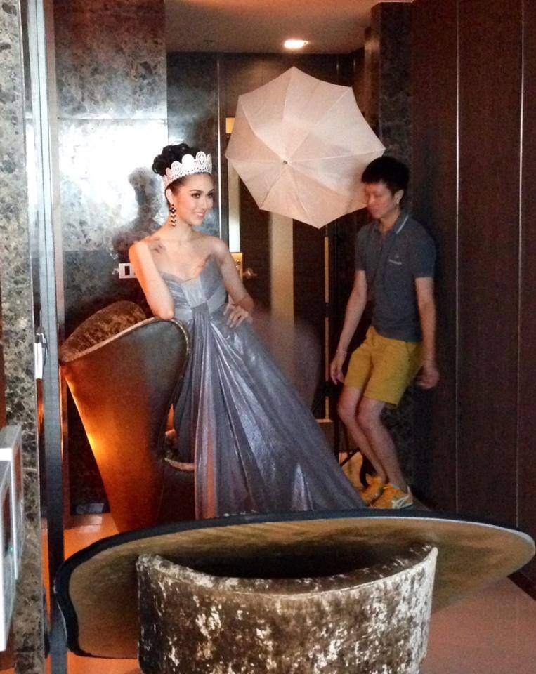 พิมบงกช MUT2014 มาถ่ายแบบนิตยสารสุดสัปดาห์