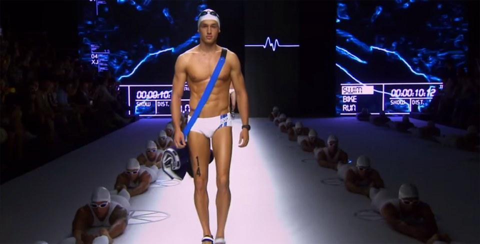 Dirk Bikkembergs SS15 แฟชั่นโชว์