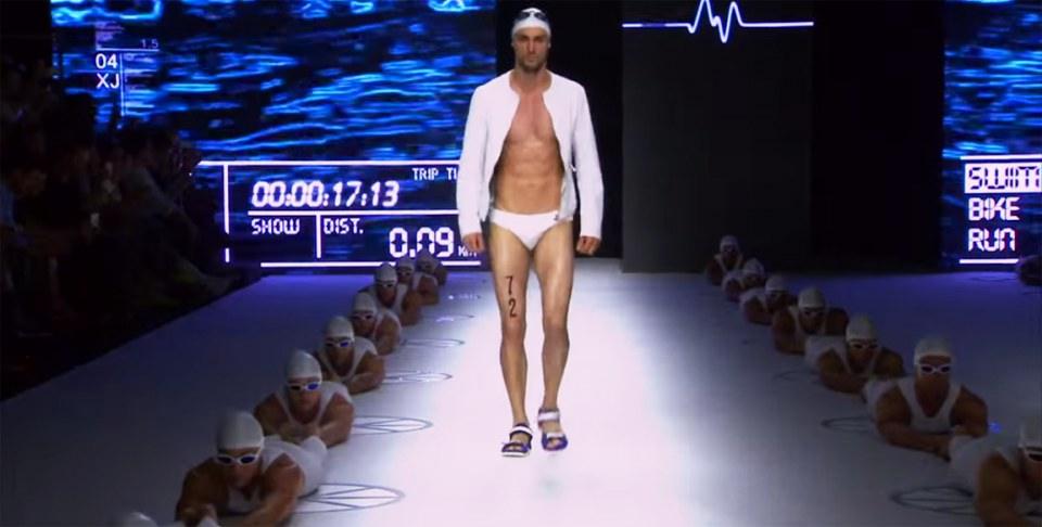 Dirk Bikkembergs SS15 แฟชั่นโชว์