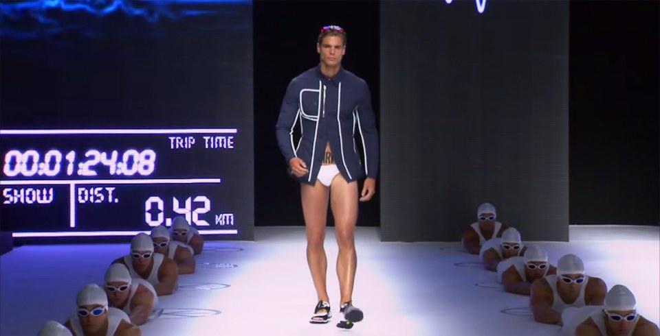 Dirk Bikkembergs SS15 แฟชั่นโชว์