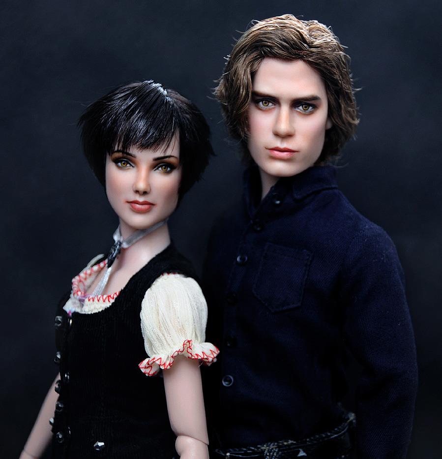 ตุ๊กตาบาร์บี้เอามาแต่งใหม่เหมือนจนน่าขนลุกค่ะ สวย!!!