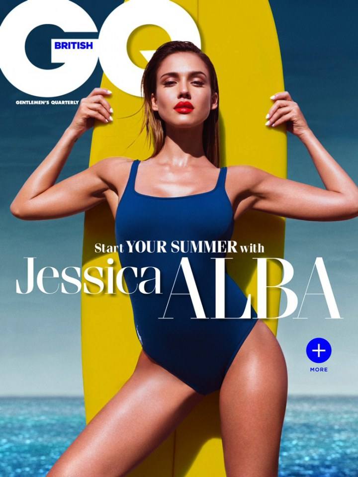 Jessica Alba @ GQ UK August 2014