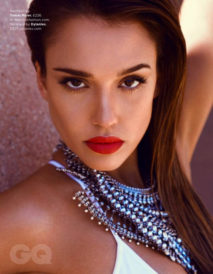 Jessica Alba @ GQ UK August 2014