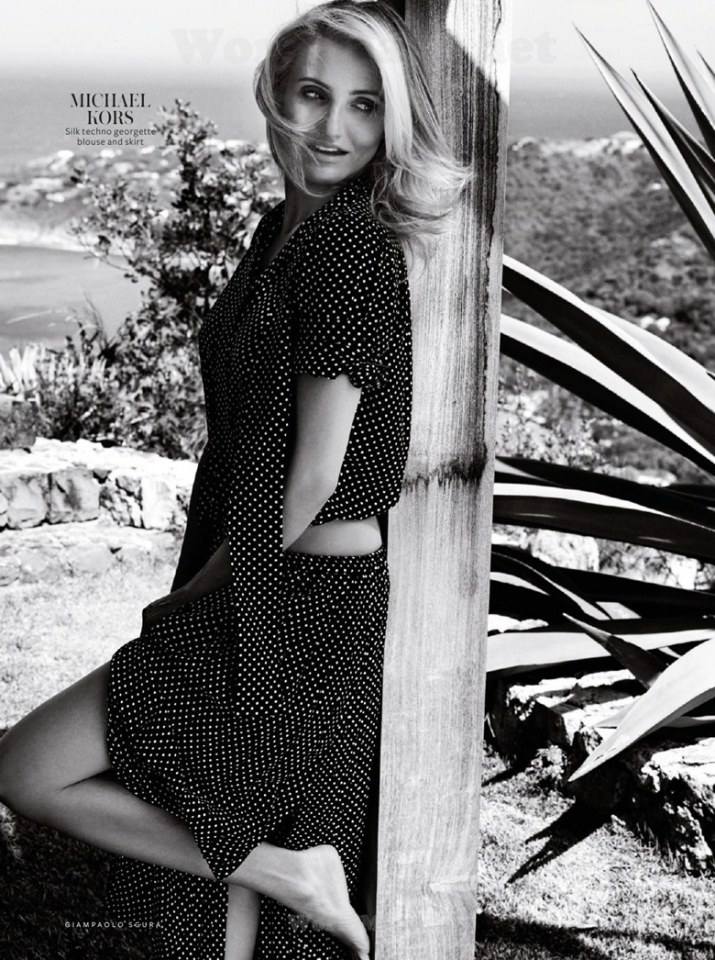 Cameron Diaz @ Instyle UK August 2014