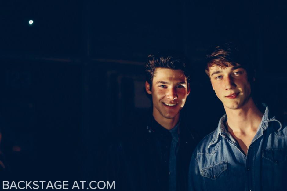 Back Stage : JEFFREY FASHION CARES 2014