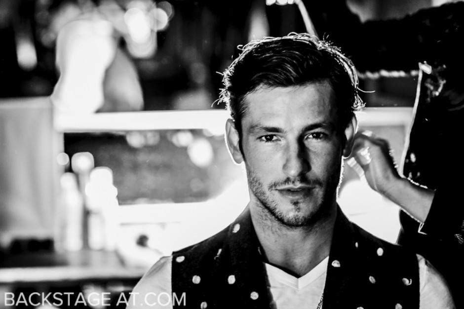 Back Stage : JEFFREY FASHION CARES 2014