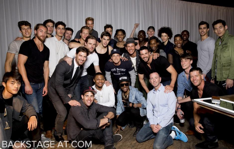 Back Stage : JEFFREY FASHION CARES 2014