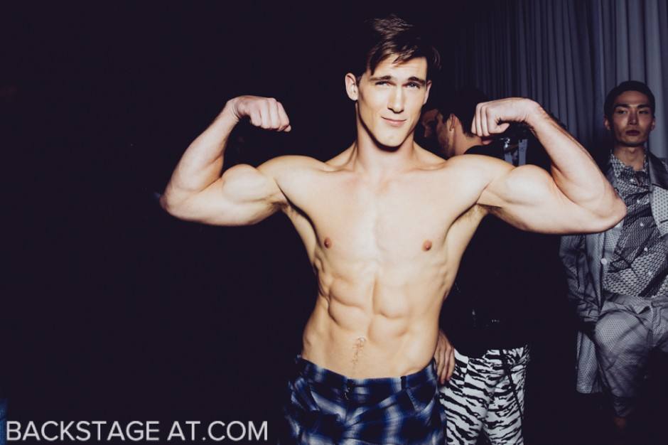 Back Stage : JEFFREY FASHION CARES 2014