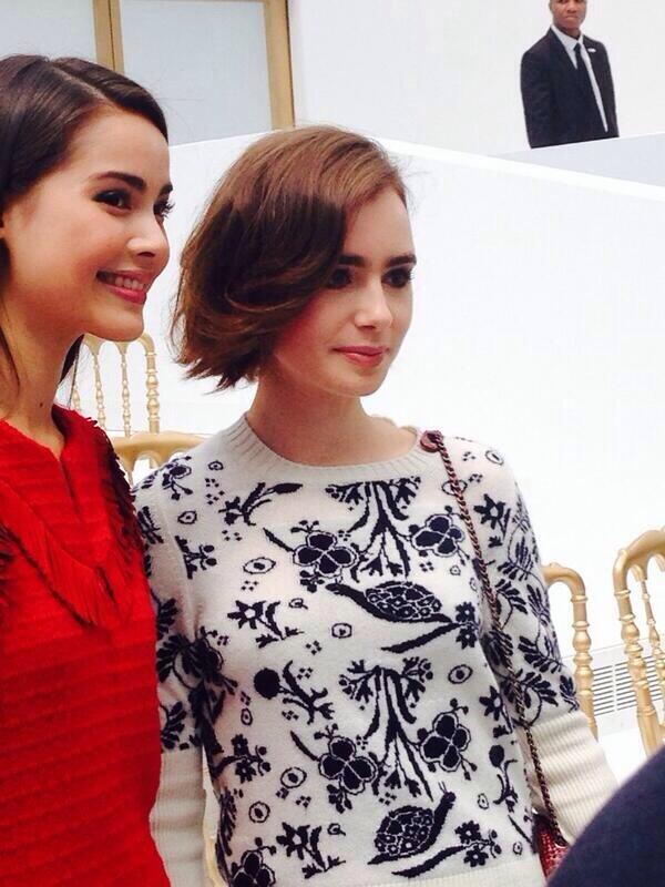 ญาญ่า อุรัสยา @ CHANEL Haute Couture Fall 2014/15 Paris Fasion Week