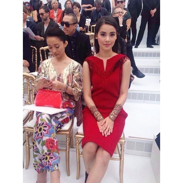 ญาญ่า อุรัสยา @ CHANEL Haute Couture Fall 2014/15 Paris Fasion Week