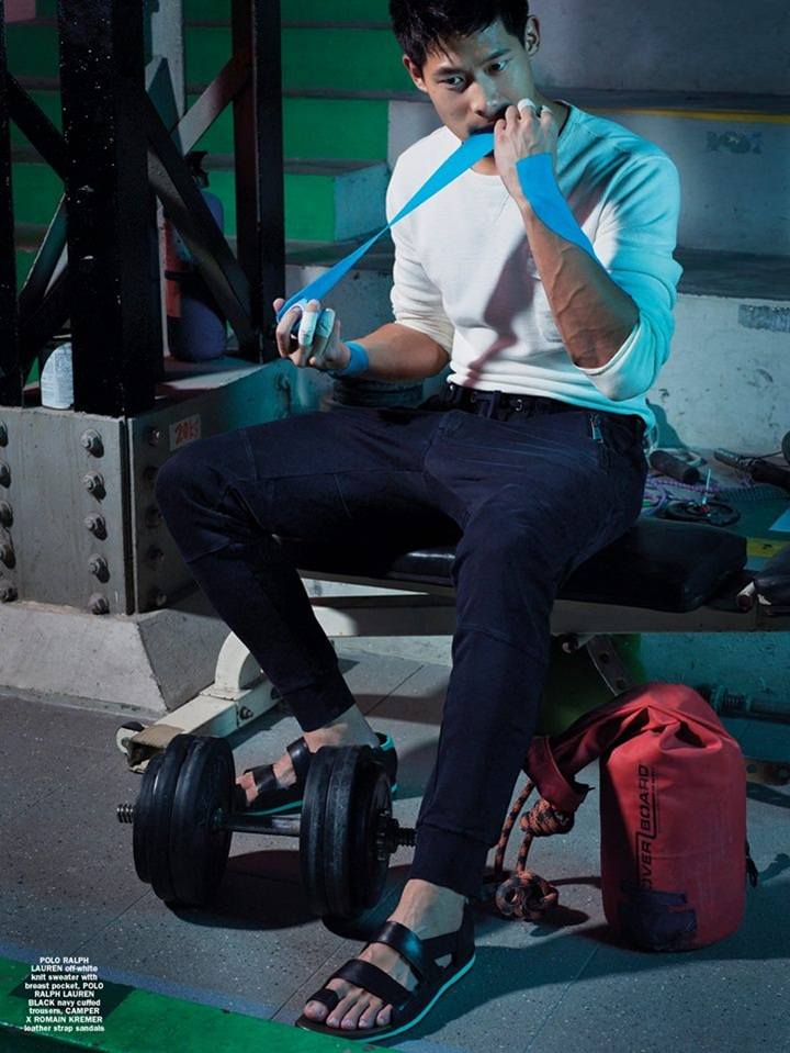 Ethan Wu @ Men's Folio Singapore May 2014