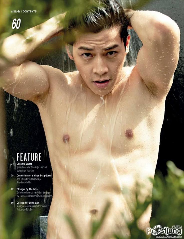มาร์ช จุฑาวุฒิ @ ATTITUDE vol.4 no.41 July 2014