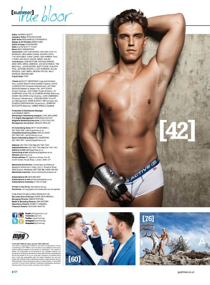 Gay Times : Summer 2014