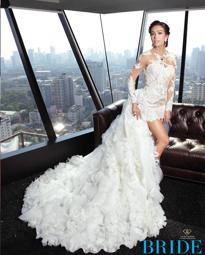 เทย่าโรเจอร์ กับ บิ๊ก ทองภูมิ ถ่ายชุดแต่งงานใน Bride