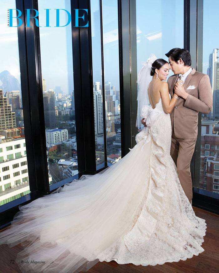 เทย่าโรเจอร์ กับ บิ๊ก ทองภูมิ ถ่ายชุดแต่งงานใน Bride