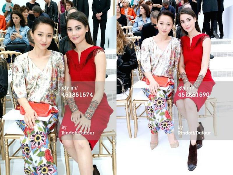โปรยเสน่ห์ใส่สื่อเทศอยู่หมัด! &lsquo;ญาญ่า&rsquo; ปรากฏตัวในงาน Paris Fashion Week