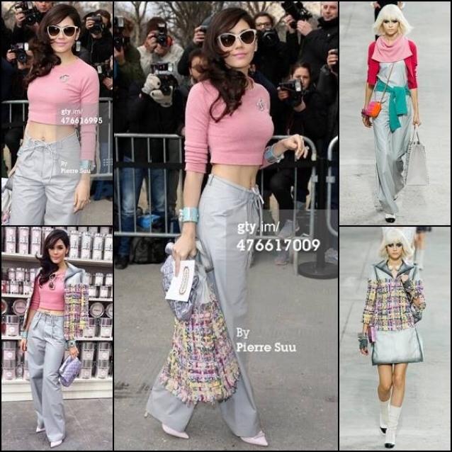 พลอย ญาญ่า ชมพู่ นักแสดงช่อง 3 ได้นั่ง Front Row ในงานแฟชั่นระดับโลก