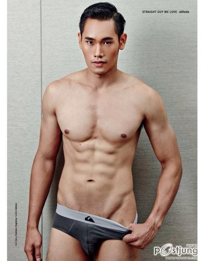 เอก ธนยศ วิศวกรหนุ่มสุดเซ็กซี่จาก ATTITUDE ปกล่าสุดเดือนกรกฎาคม