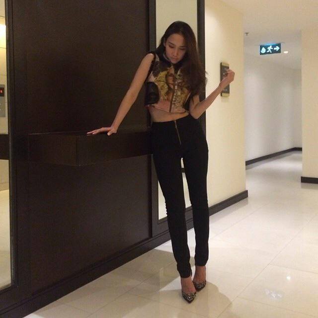 อั้ม พัชราภา ลุคใสๆเเบ๊วๆ!!ในIG