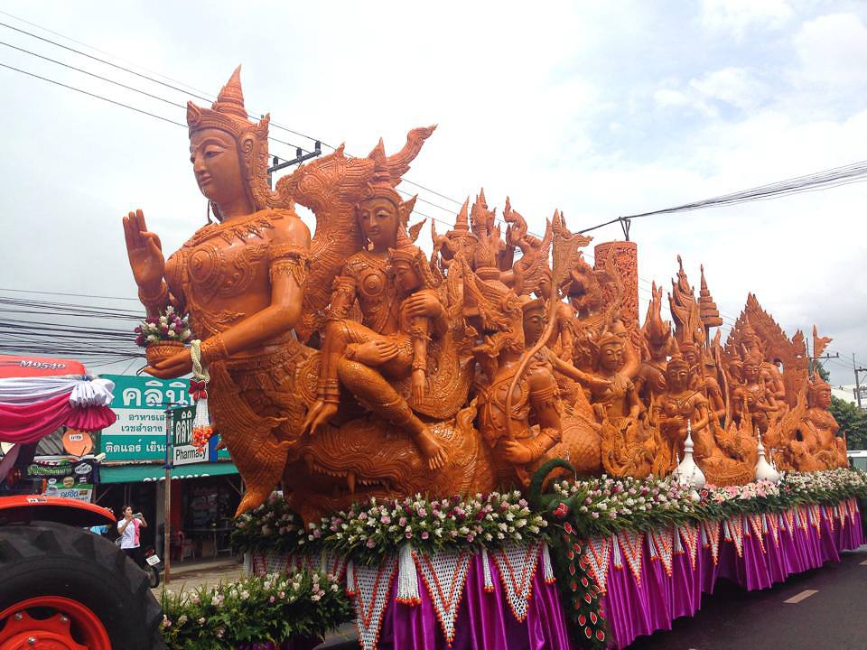 เทียนพรรษาอุบลราชธานี 2557