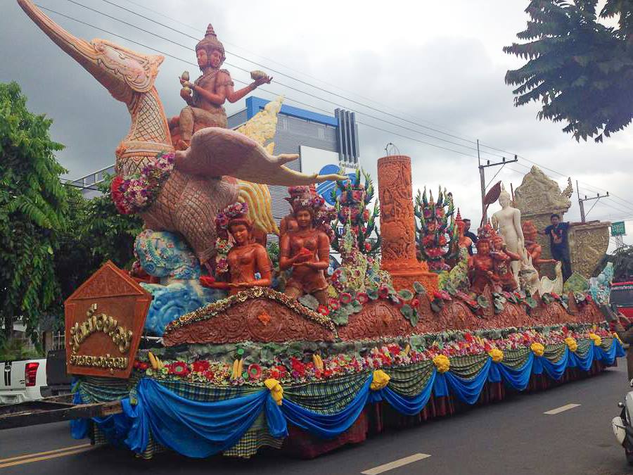เทียนพรรษาอุบลราชธานี 2557