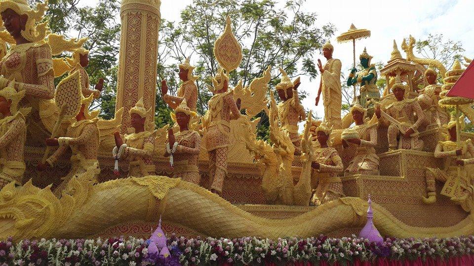 เทียนพรรษาอุบลราชธานี 2557