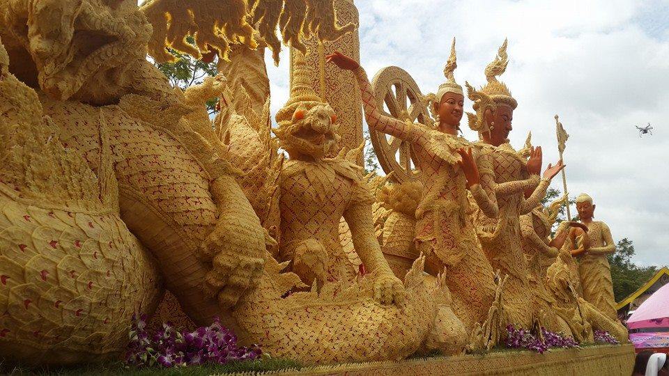 เทียนพรรษาอุบลราชธานี 2557