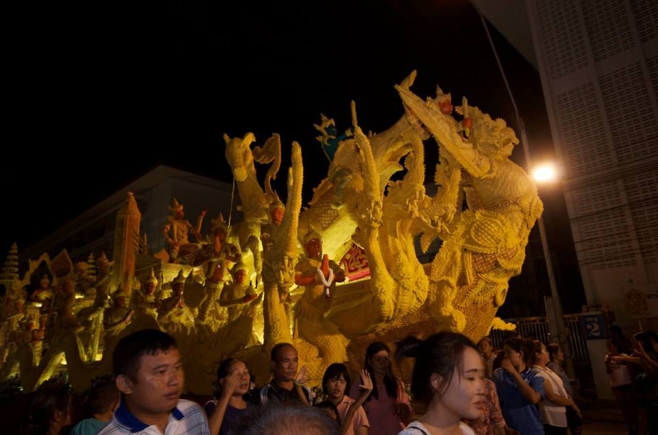 เทียนพรรษาอุบลราชธานี 2557