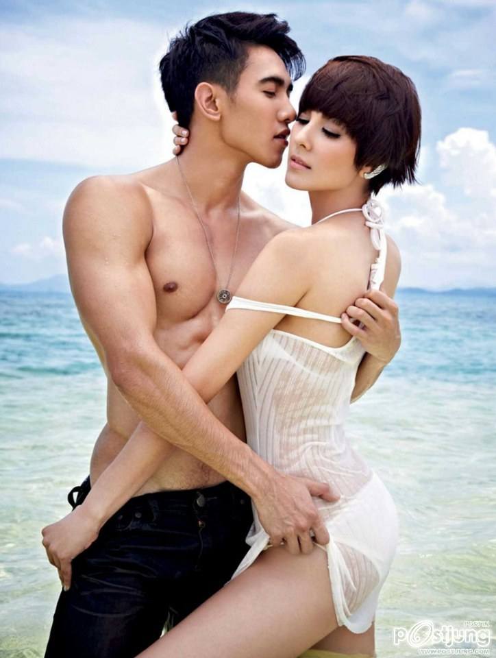 ก๊อต จิรายุ & โบว์ เบญจวรรณ @ IMAGE vol.27 no.7 July 2014