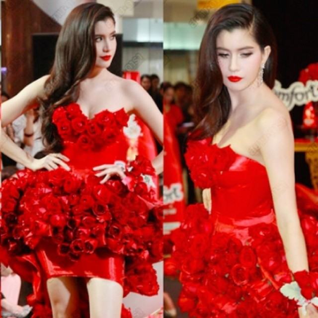 ปู ไปรยา สวยหรูอลังการ งานเปิดตัวน้ำยาปรับผ้านุ่ม .