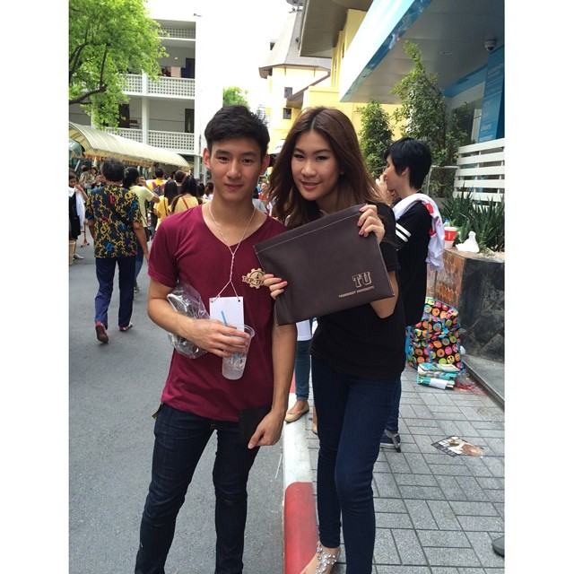 น้องเชน เฟรชชี่ ใสๆ จาก  ธรรมศาสตร์
