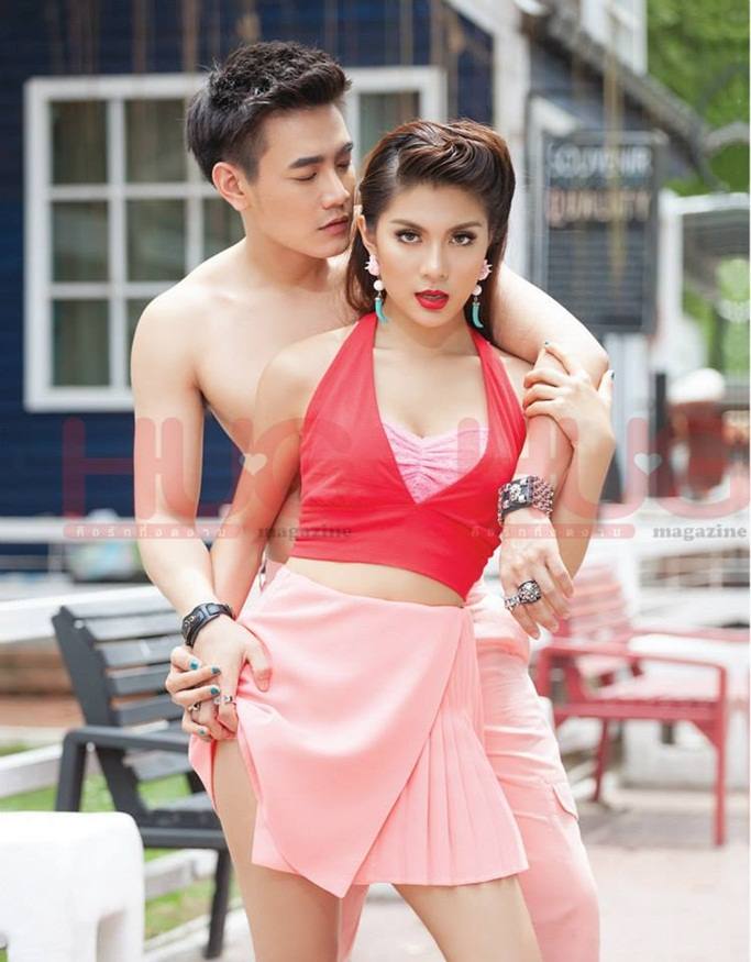 ฟลุค จิระ & ฟ้า อริสรา @ HUG Magazine vol.6 no.8 July 2014