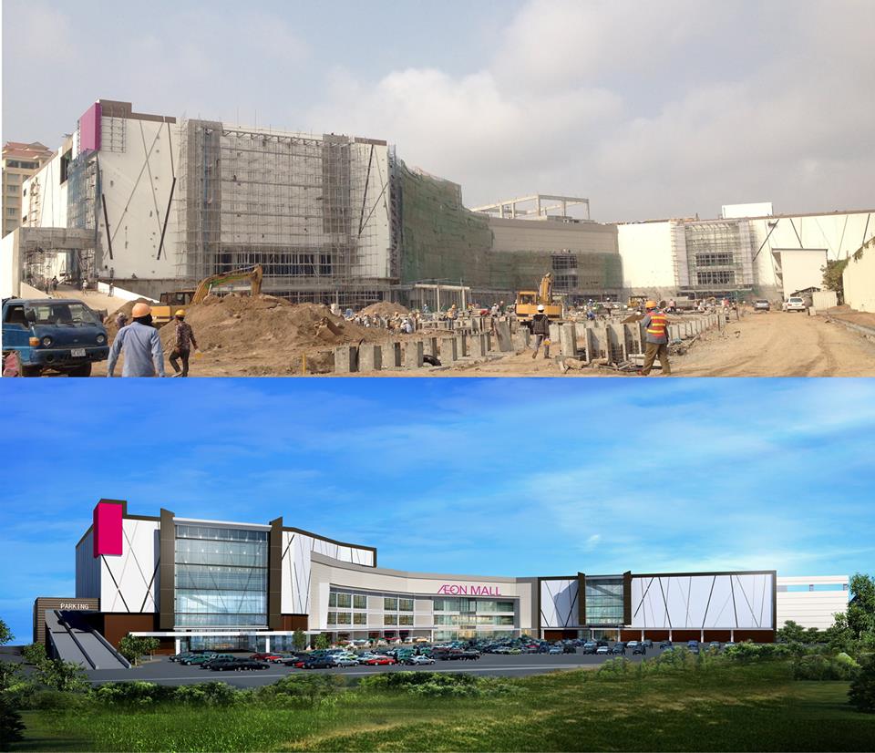 เปิดแล้ว “AEON MALL” ห้างใหญ่ที่สุดในกัมพูชา ณ กรุงพนมเปญ
