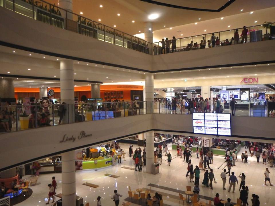 เปิดแล้ว “AEON MALL” ห้างใหญ่ที่สุดในกัมพูชา ณ กรุงพนมเปญ