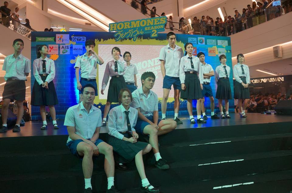 ภาพงานแถลงข่าว HORMONES วัยว้าวุ่น ซีซั่น 2 ที่สยามพารากอน