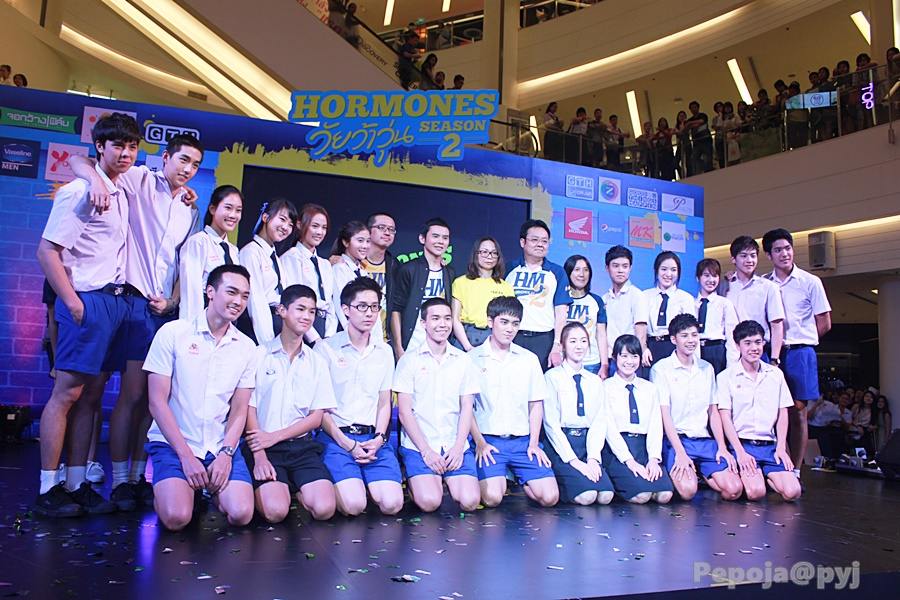 ภาพงานแถลงข่าว HORMONES วัยว้าวุ่น ซีซั่น 2 ที่สยามพารากอน