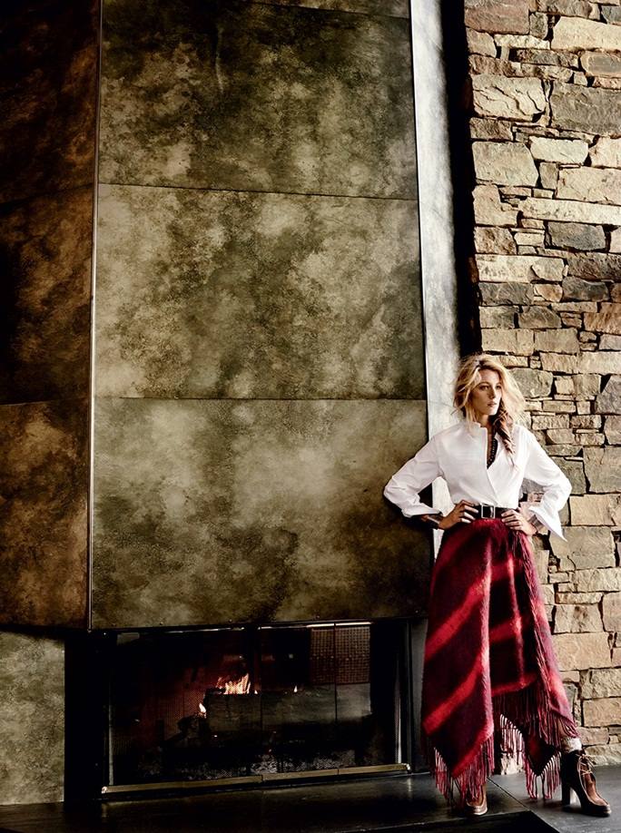 Blake Lively @ Vogue US August 2014